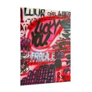 Airbrush print wall decor